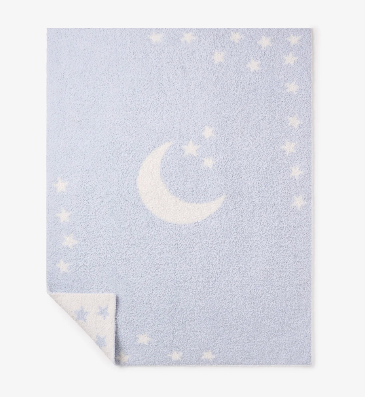 Celestial Feather Knit Baby Blanket