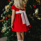 Red Velvet Dress