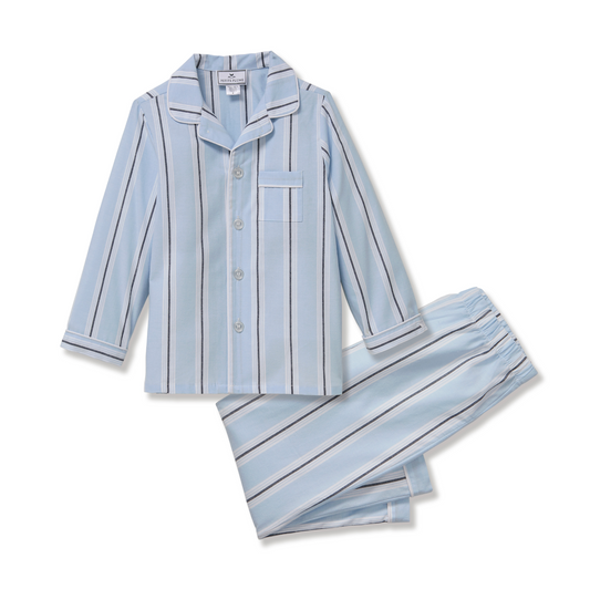 Classic Pajama Set, Coastal Stripe