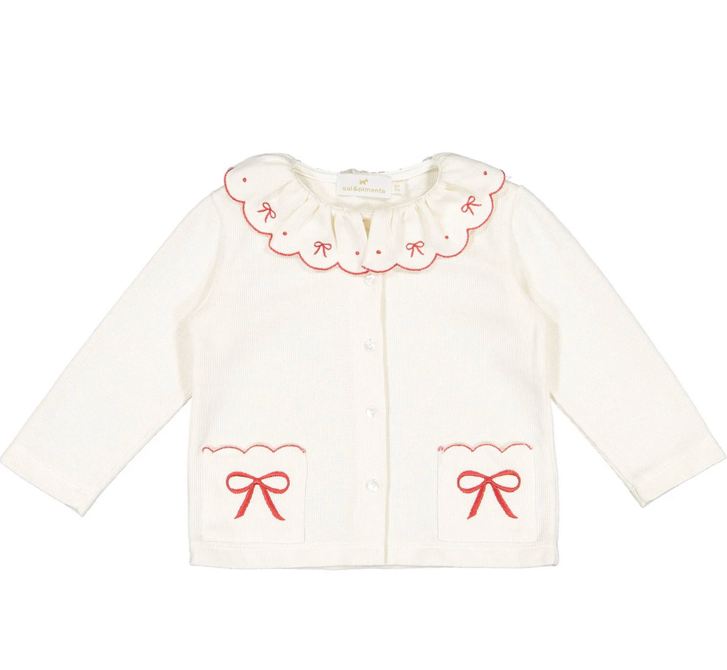 Let it Snow Bows Cardigan