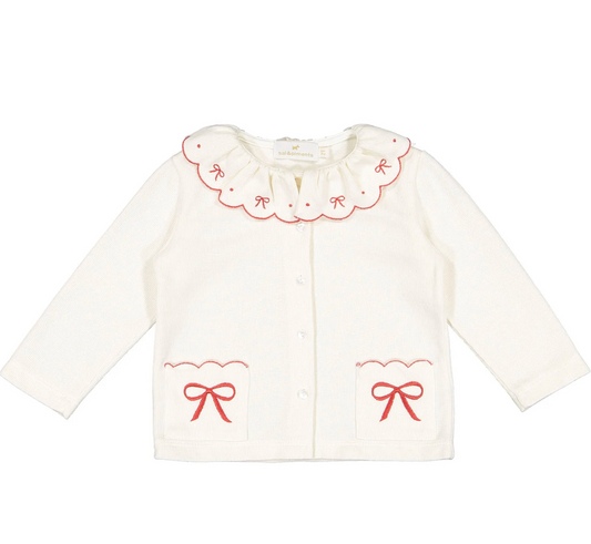 Let it Snow Bows Cardigan