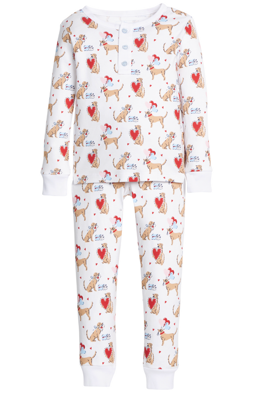 Printed Jammies. I Woof You