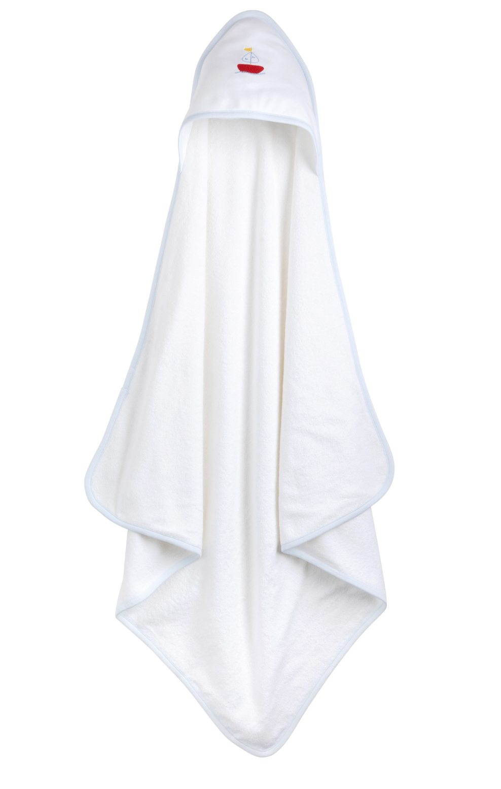 Hooded Towel, Sailboat