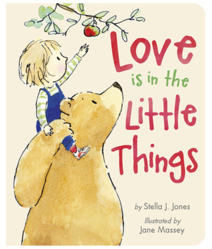 Love is in the Little Things Board Book