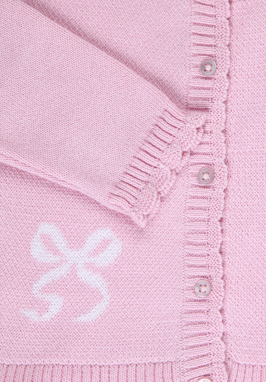 Charming Bow Knit Cardigan