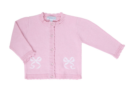 Charming Bow Knit Cardigan