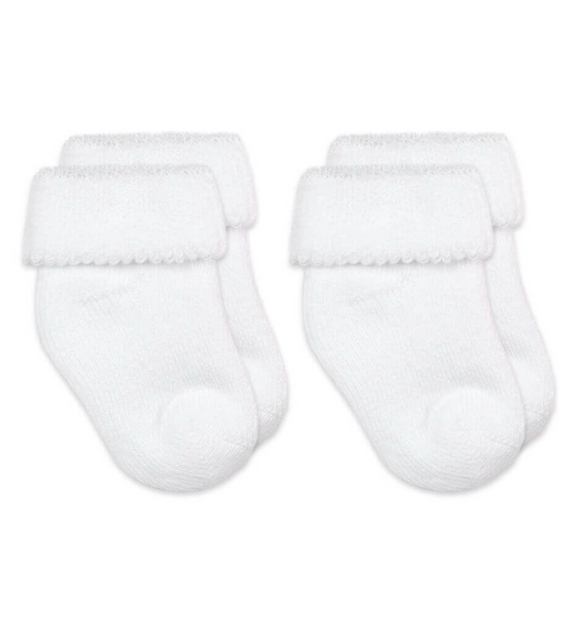 Infant Terry Socks, 2 Pairs