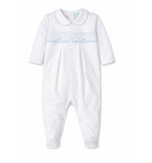 Eden Smocked Footie