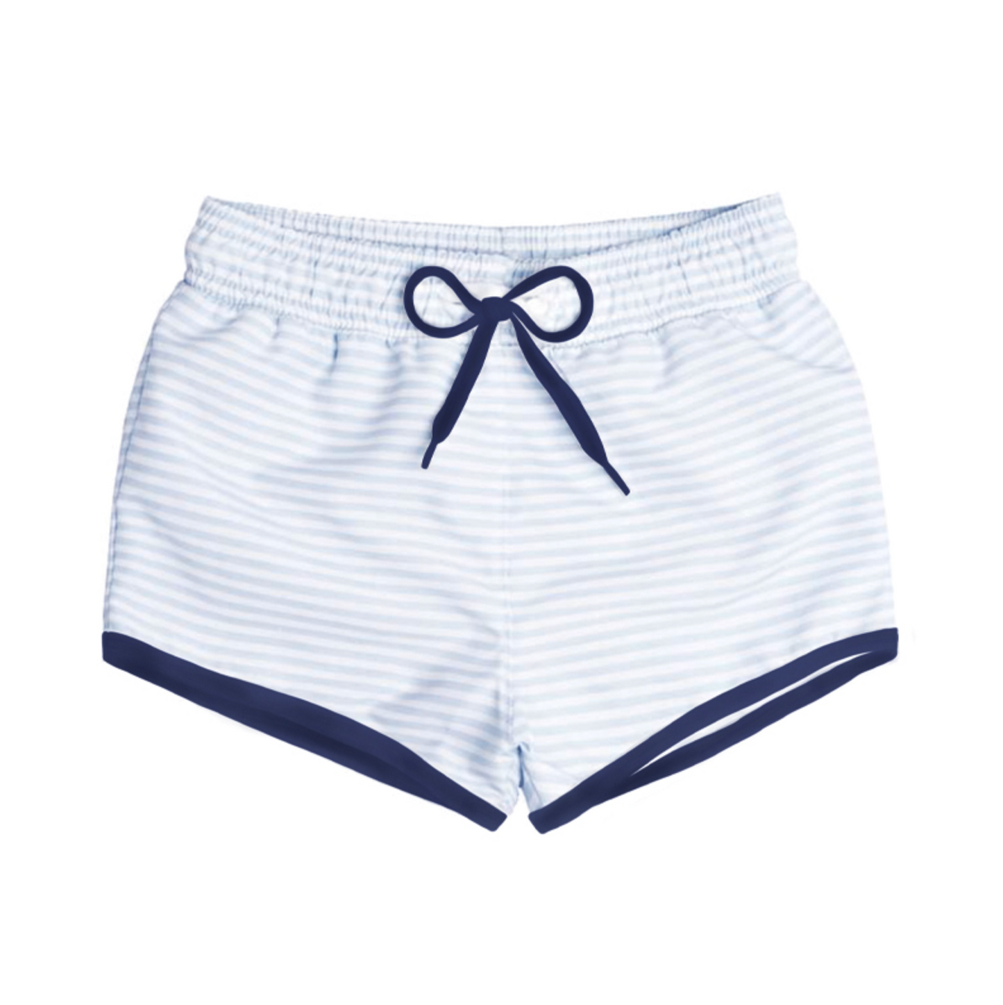 Boys Powder Blue Stripe Boardie