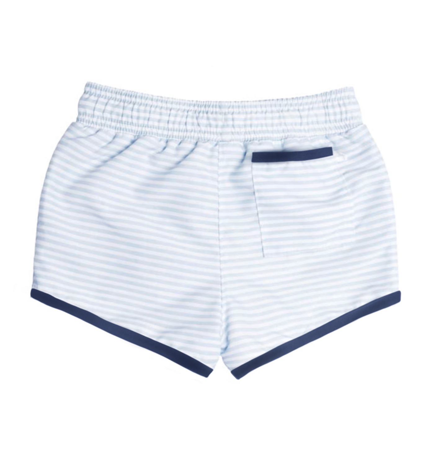 Boys Powder Blue Stripe Boardie