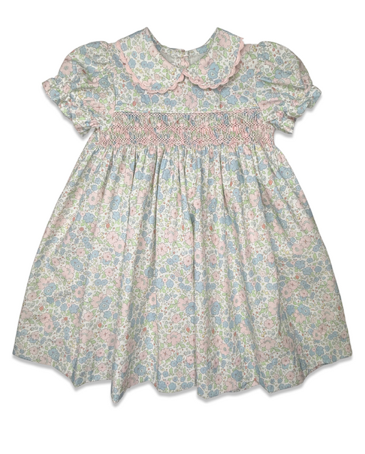 Smocked Day Dress, Lynwood Floral