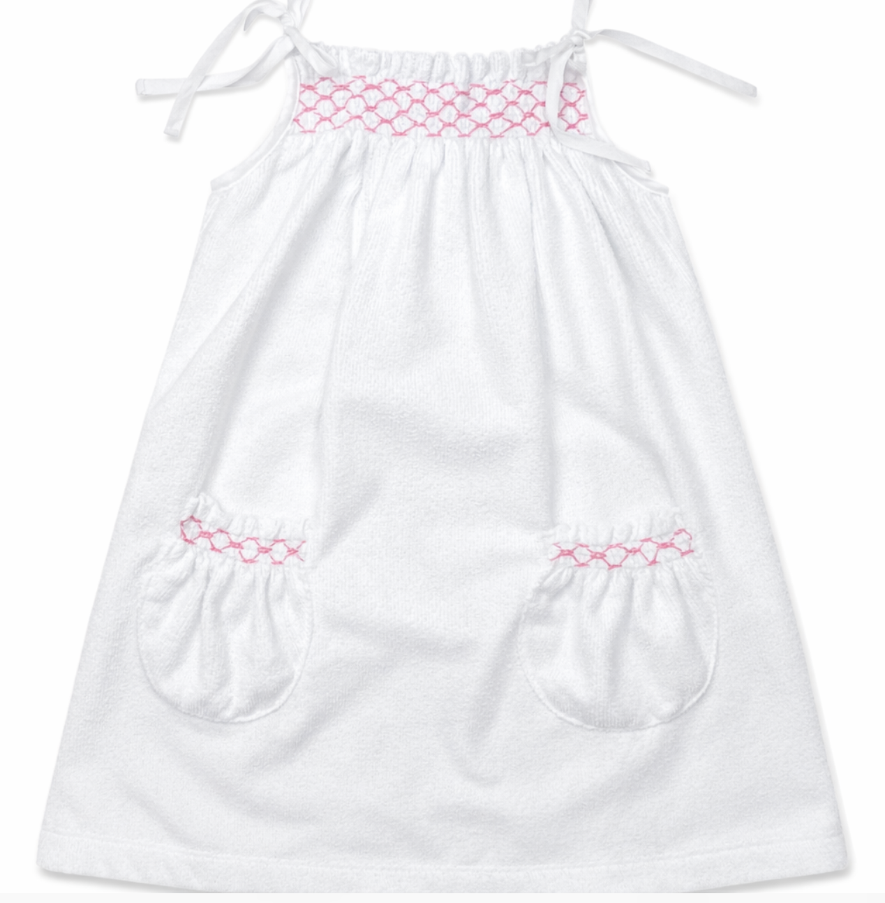 Smocked Tie Dress