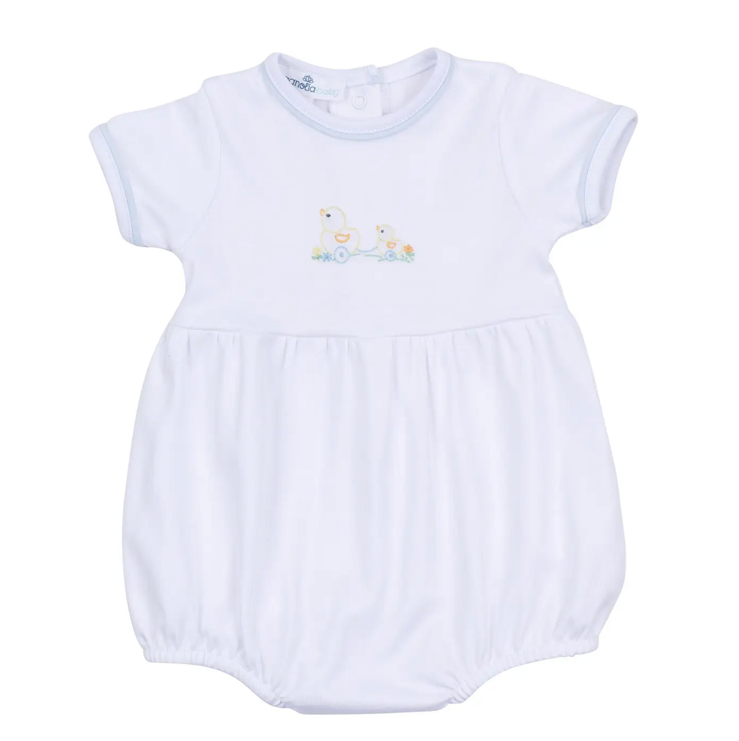 Vintage Duckies Embroidered Bubble