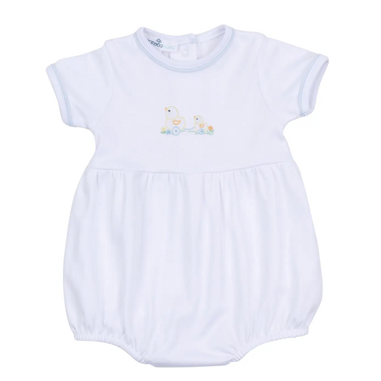 Vintage Duckies Embroidered Bubble