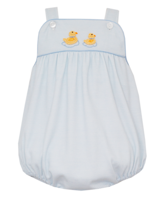 Duckling Knit Stripe Strap Bubble