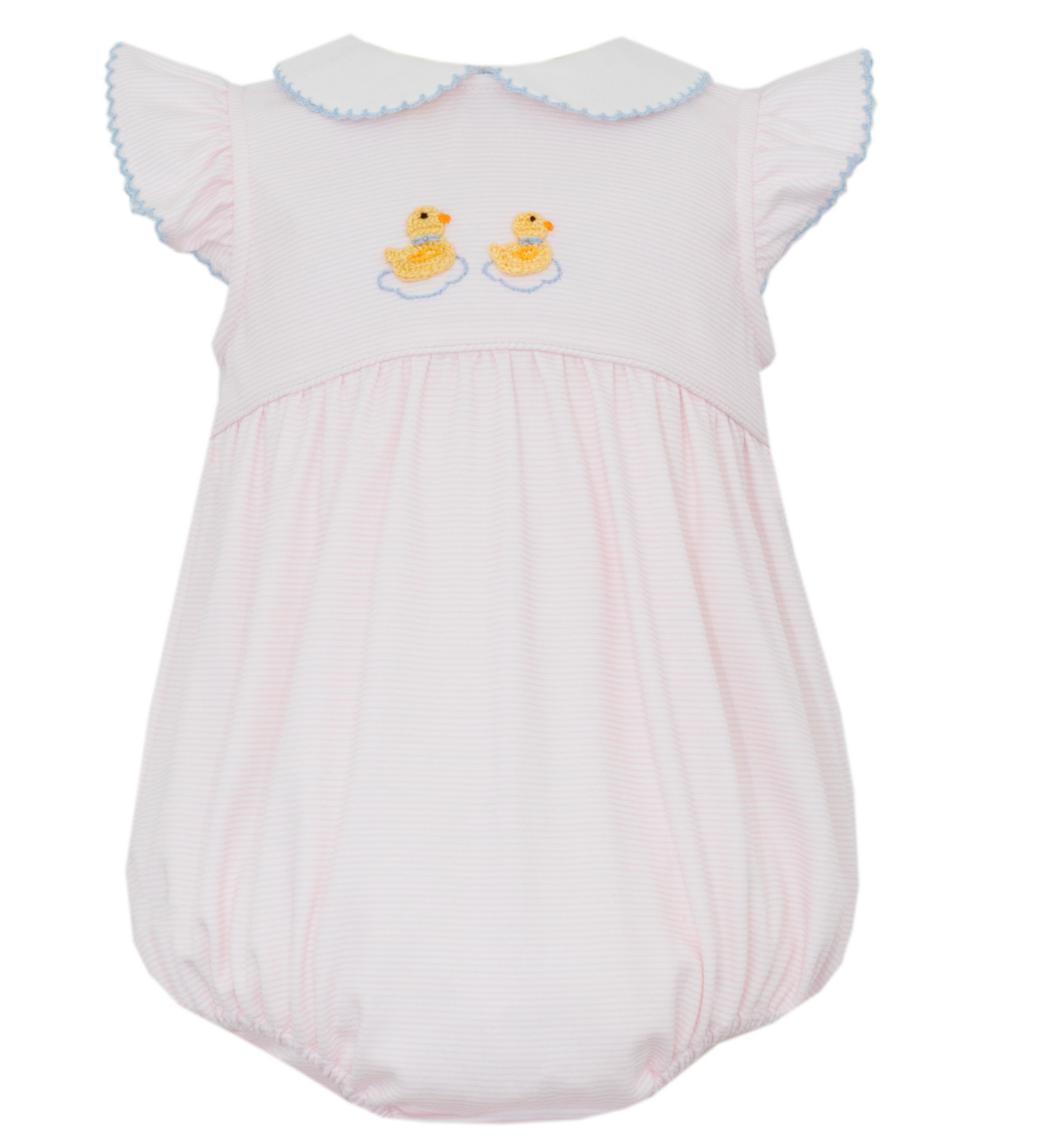 Duckling Knit Stripe Sleeveless Bubble