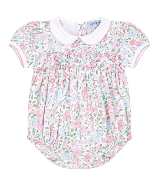 English Garden Smocked Bubble