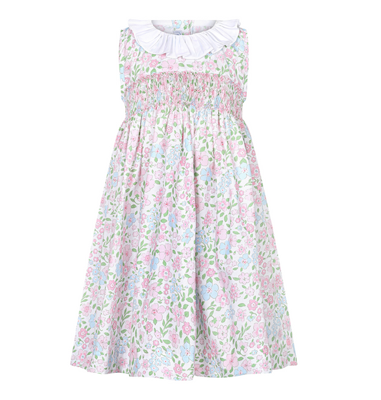 English Garden Woven Spring Dress