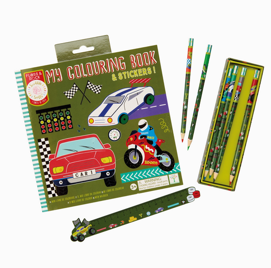 Scribble Sniffs Cars My Colouring Book