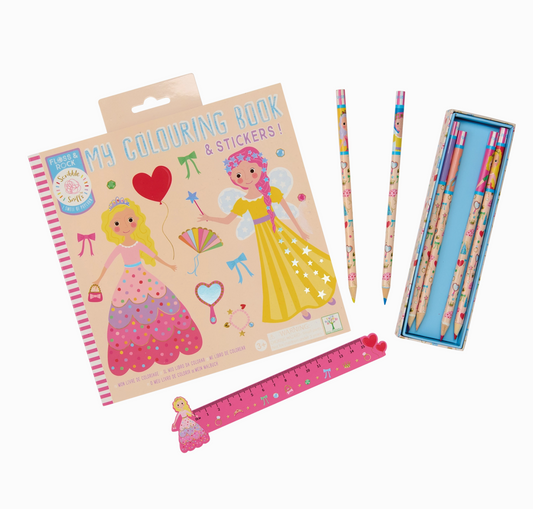 Scribble Sniffs Princess My Colouring Book