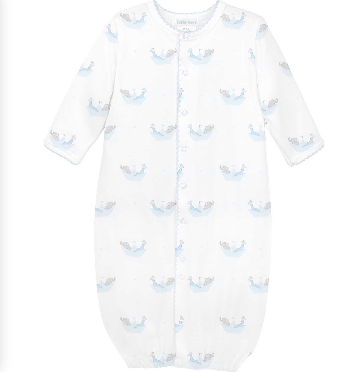 Printed Converter Gown, Animals in the Boat