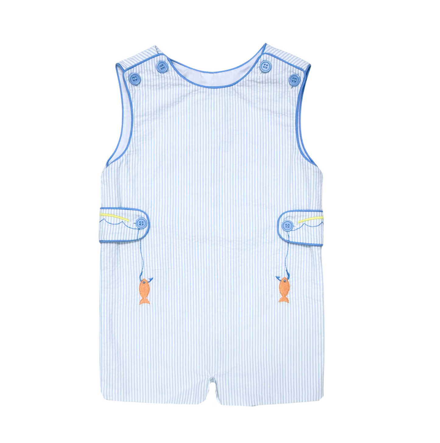 Fishing Lure Ashton Seersucker Shortall