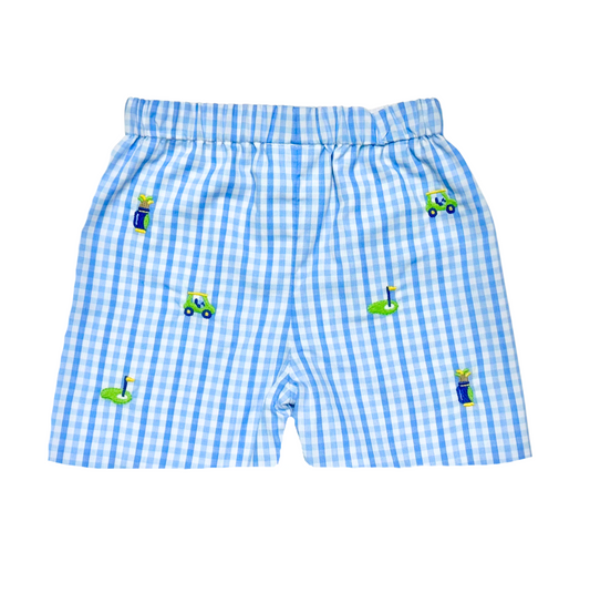 Golf Leo Short, Peppermint Check