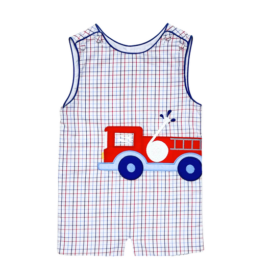 Firetruck Ashton Windowpane Shortall