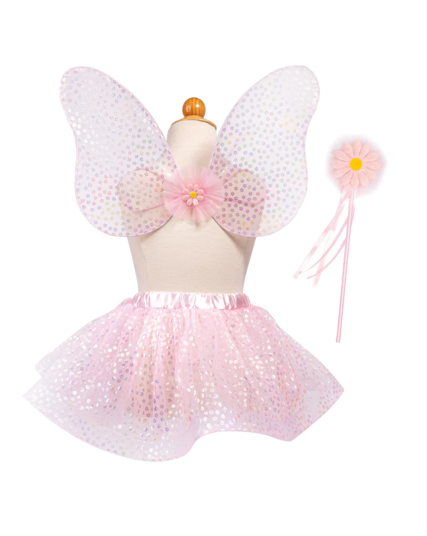 Crazy for Daisies Tutu, Wand & Wing Set