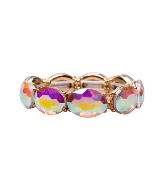 Boutique Chic Aurora Borealis Gem Bracelet