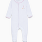 Silly Goose Embroidered Footie