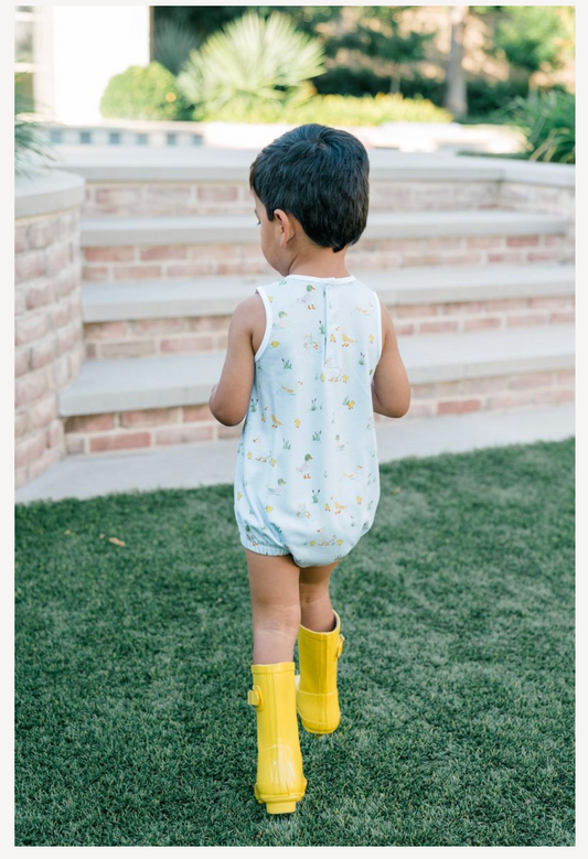 Printed Boy Bubble, Puddles