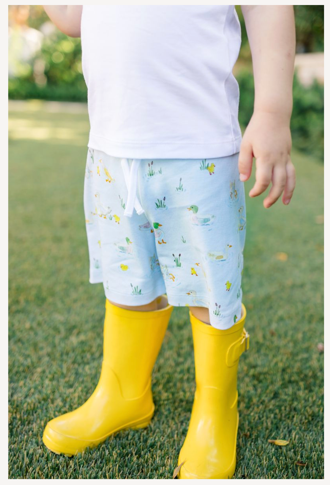 Printed Play Shorts, Puddles
