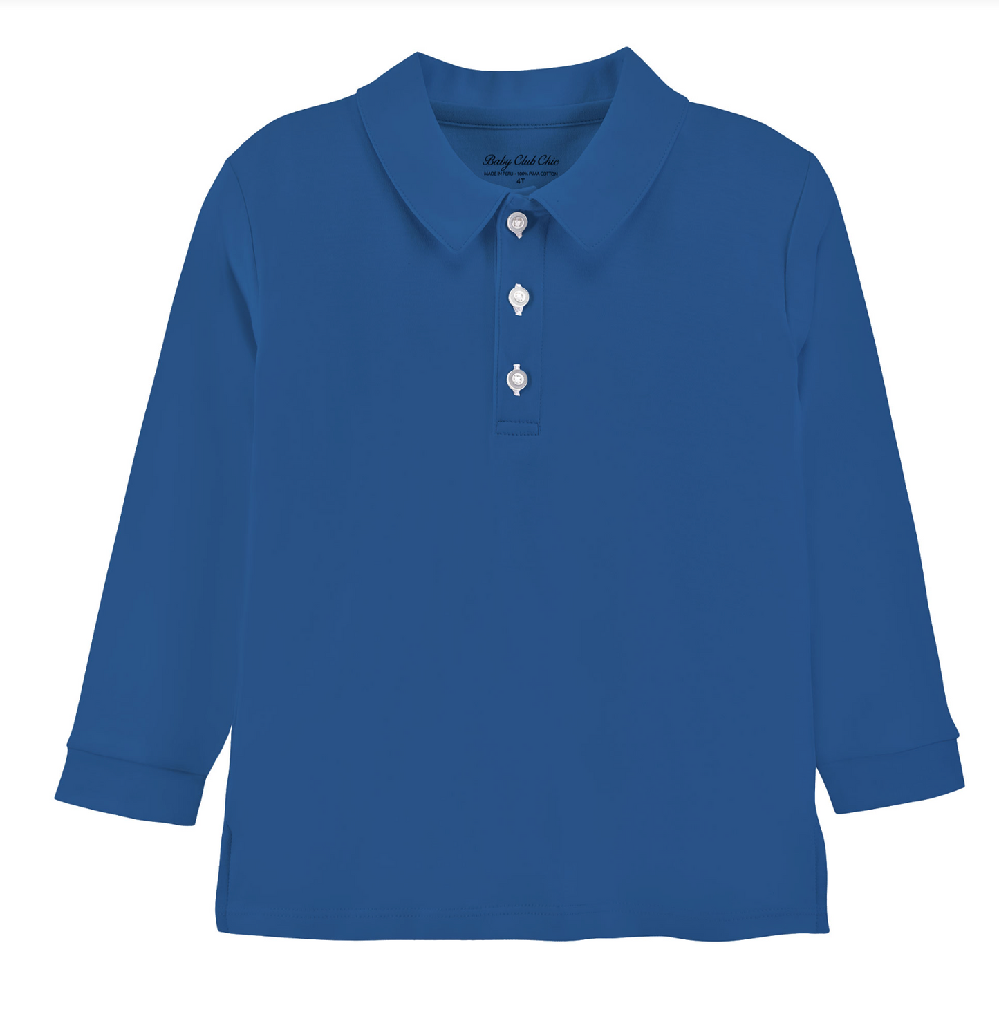 Long Sleeve Basic Polo