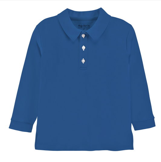 Long Sleeve Basic Polo