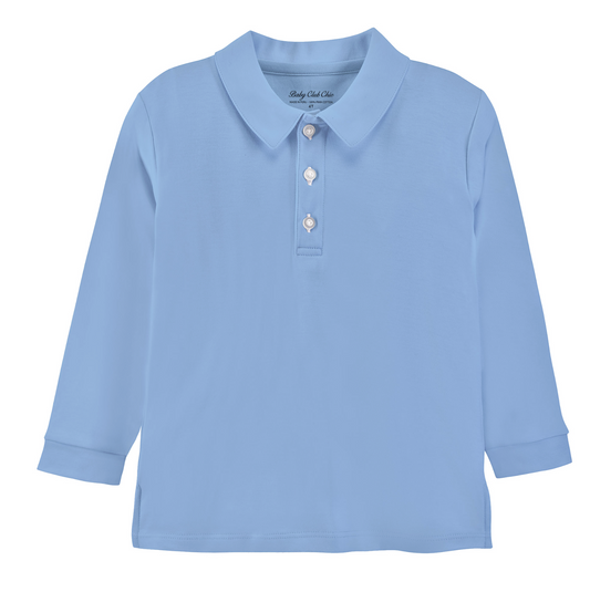 Long Sleeve Basic Polo