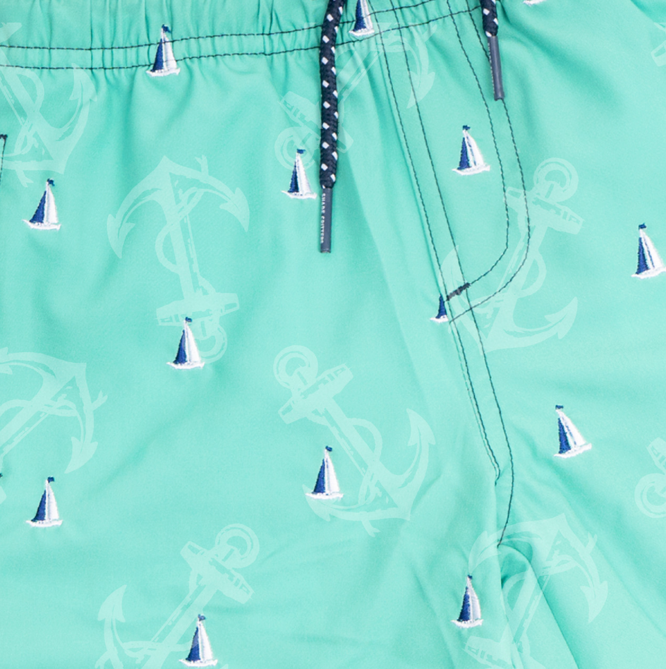 Swim Trunks, H20 & Sails