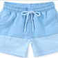 Color Block Swim Trunks