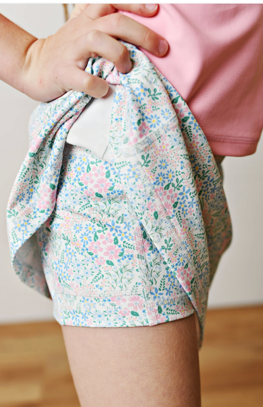 Ditsy Bloom Tennis Skort