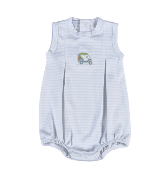 Hand Embroidered Sleeveless Bubble, Golf