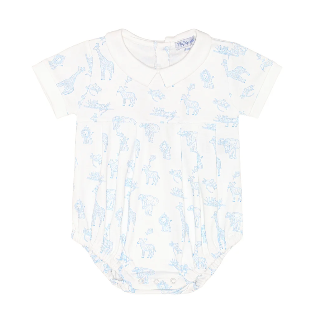 Blue Safari Print Bubble