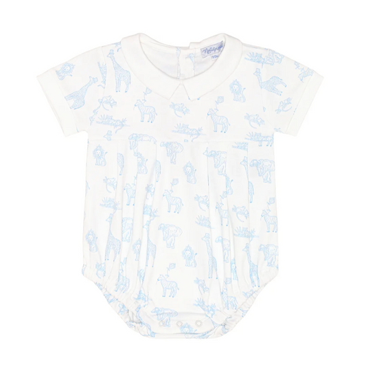 Blue Safari Print Bubble