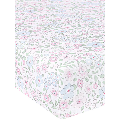 Crib Sheet, English Garden