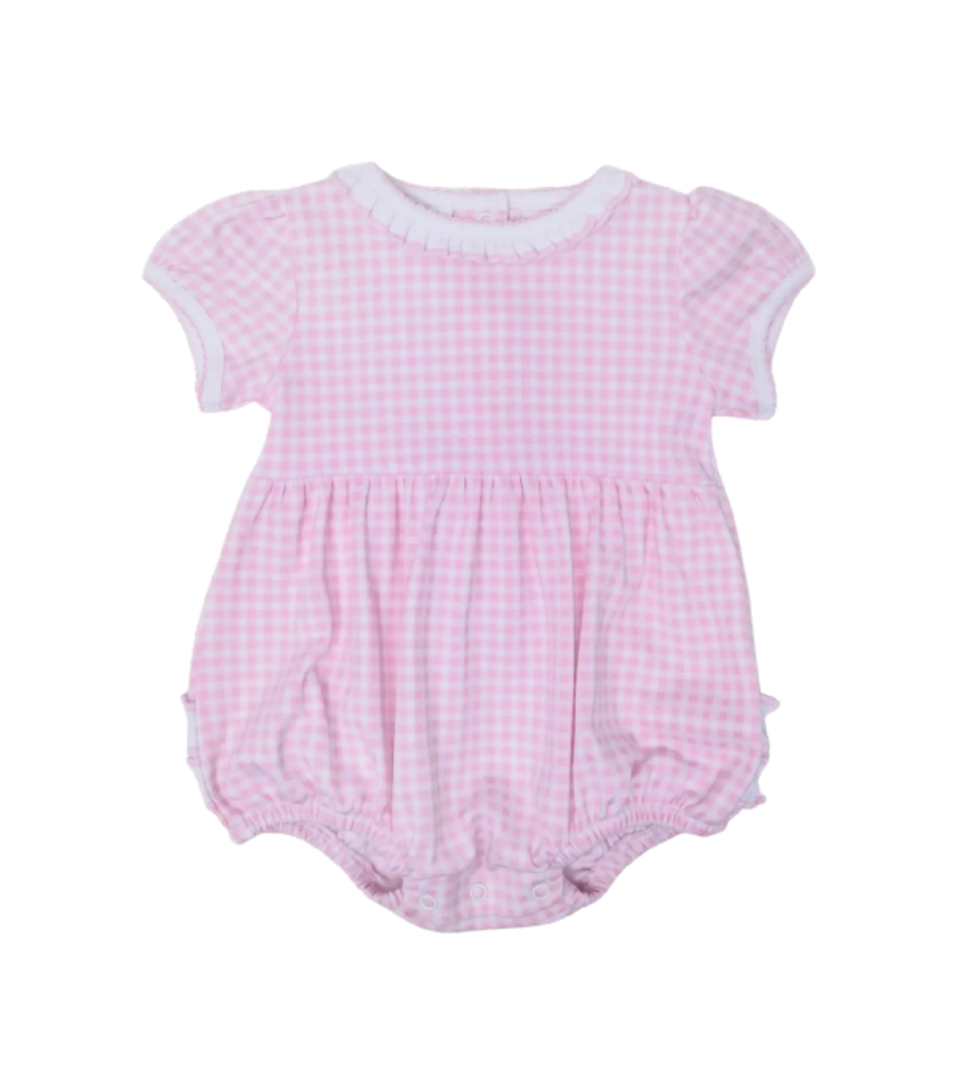 Mini Checks Ruffle Bubble