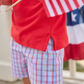 Basic Short- Patriotic Plaid