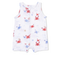 Crayon Crabs Sleeveless Shortie Romper