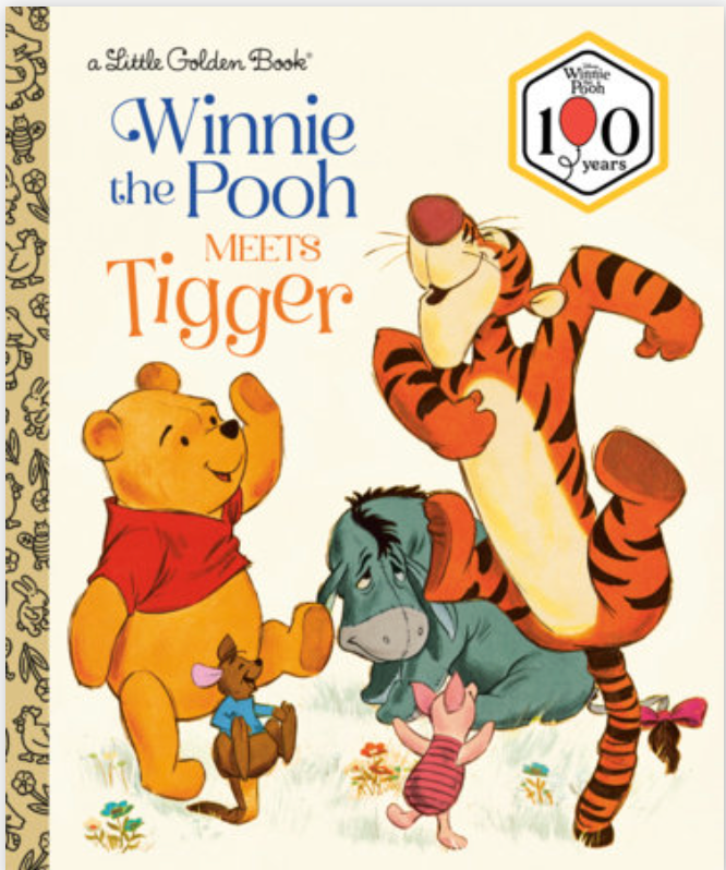 A Little Golden Book: Winnie the Pooh Meets Tigger