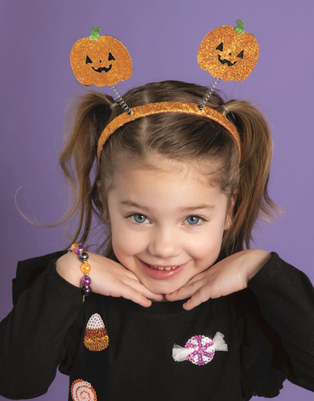 Spooky Bling Headband & Bracelet Set