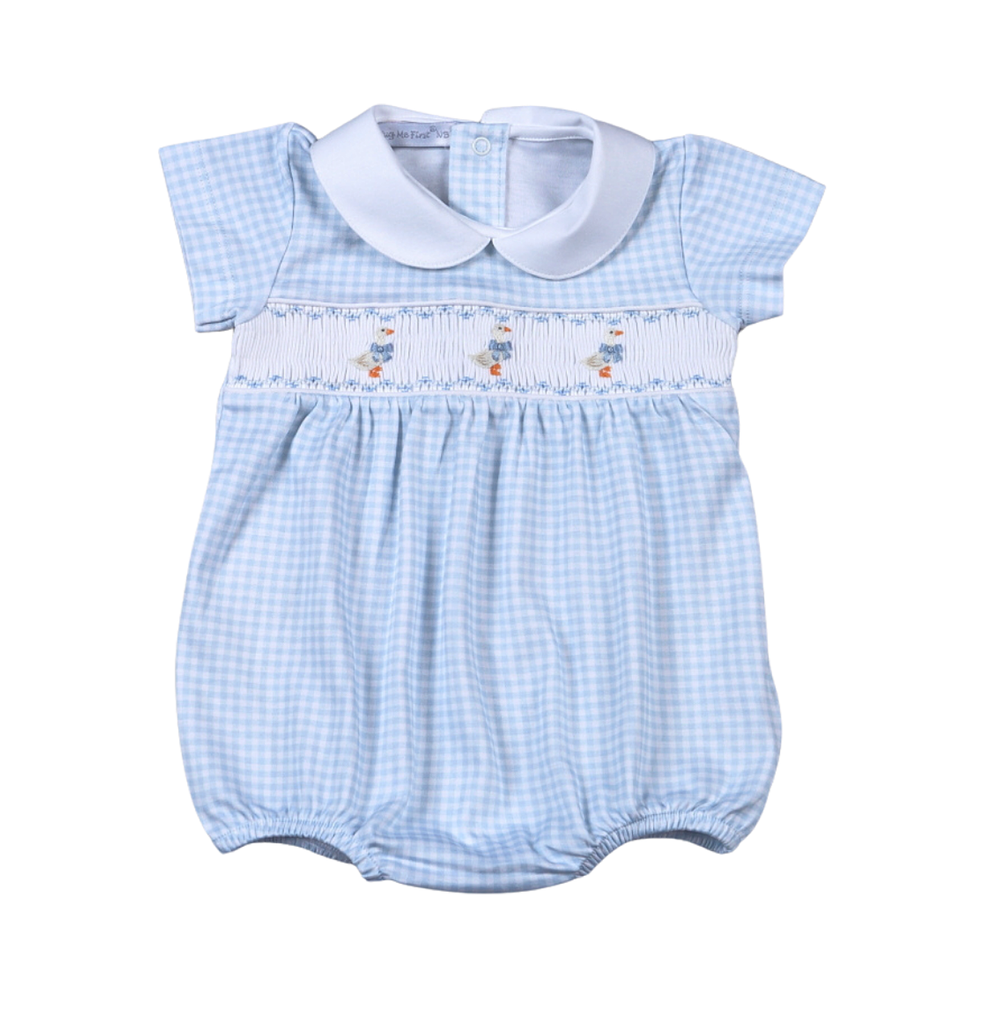Tiny Threads Smocked Bubble, Baby Goose