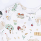 Lap Shoulder Gown, Cute Farm Animals